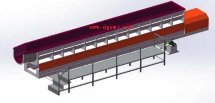 Straight Groove type finishing machine